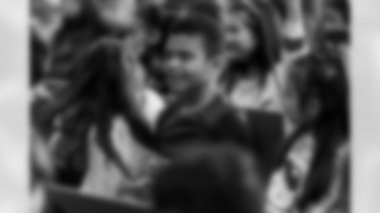 The Los Angeles Chargers host their annual Bikes for Kids event on Monday, December 15, 2025 at Washington Washington Elementary School in Pasadena, CA.