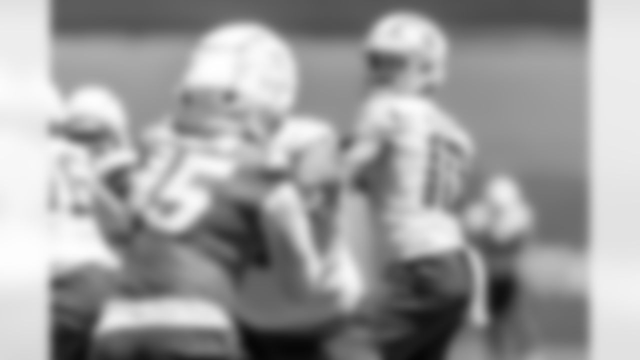 The Los Angeles Chargers practice at Training Camp on Tuesday, July 29, 2025 at The Bolt in El Segundo, CA.