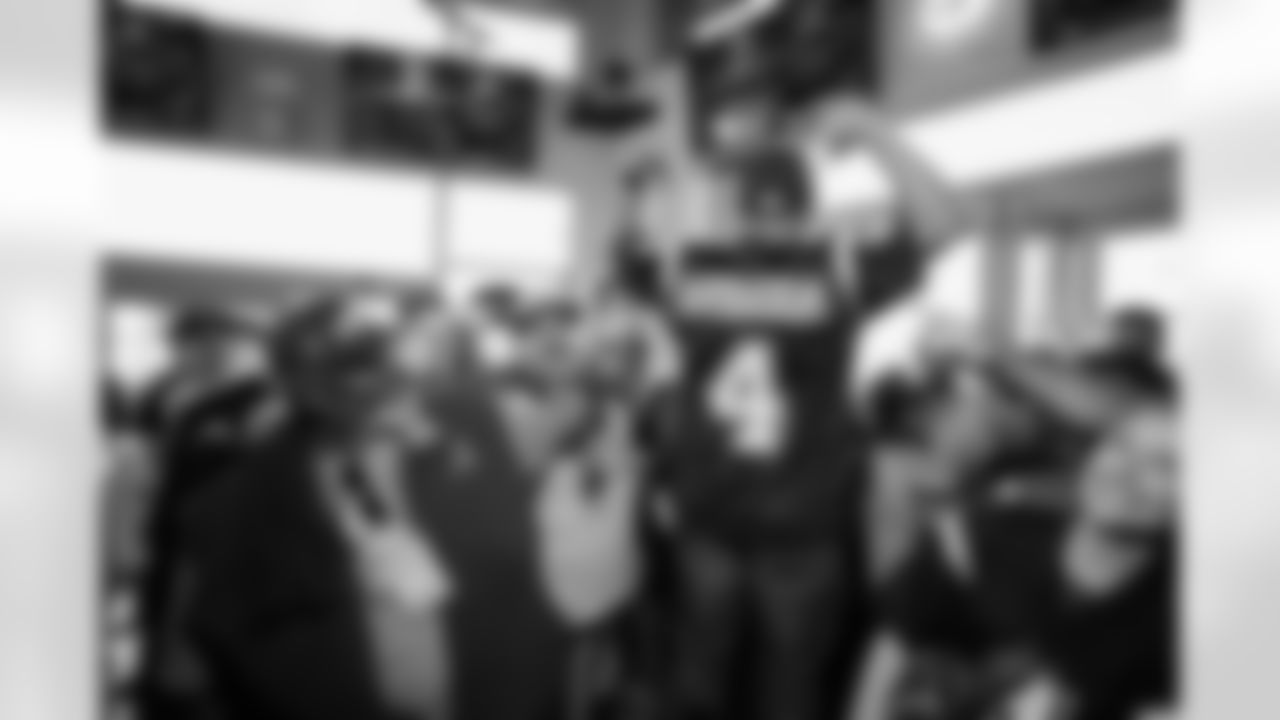 The Los Angeles Chargers host a Pub Crawl during the first round of the 2024 NFL Draft on Thursday, April 25, 2024 at Dirty Birds in Ocean Beach, CA.