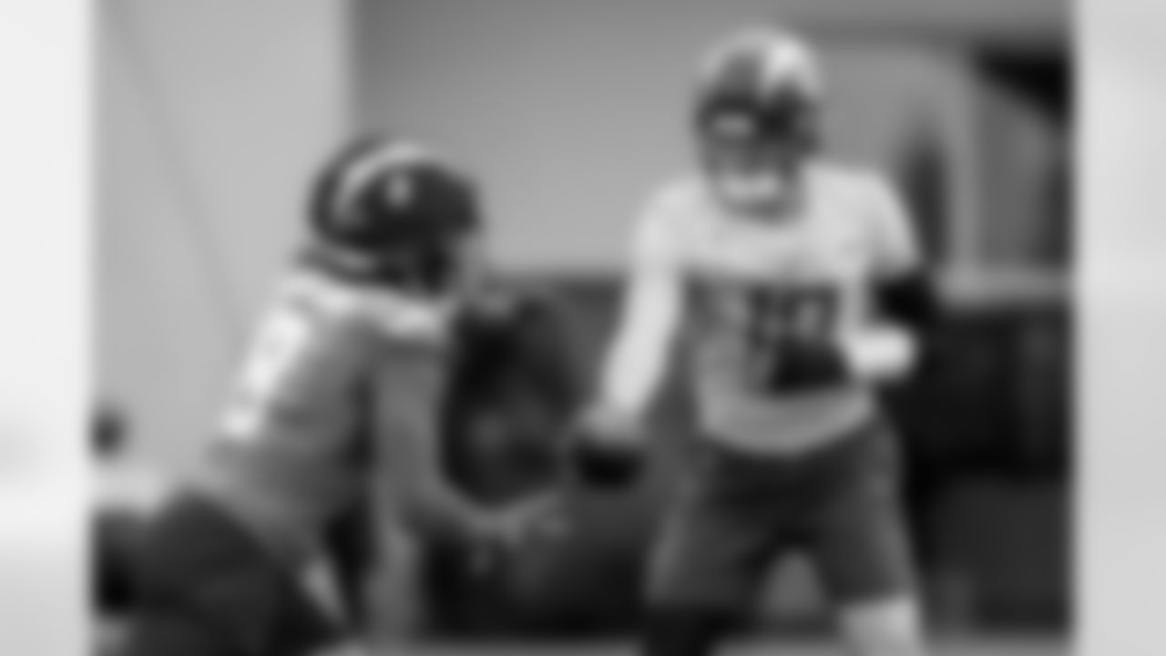 The Los Angeles Chargers practice on Tuesday, December 23, 2025 at The Bolt in El Segundo, CA.