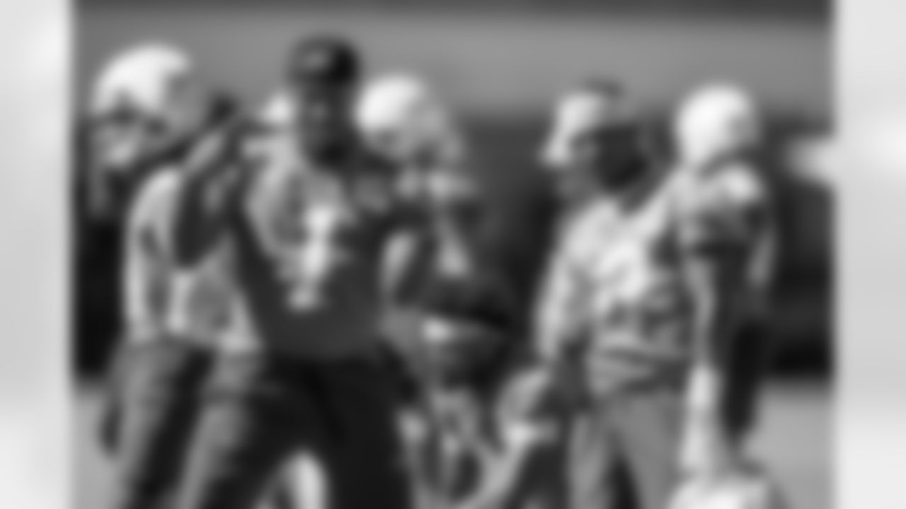 The Los Angeles Chargers practice on Friday, October 17, 2025 at The Bolt in El Segundo, CA.