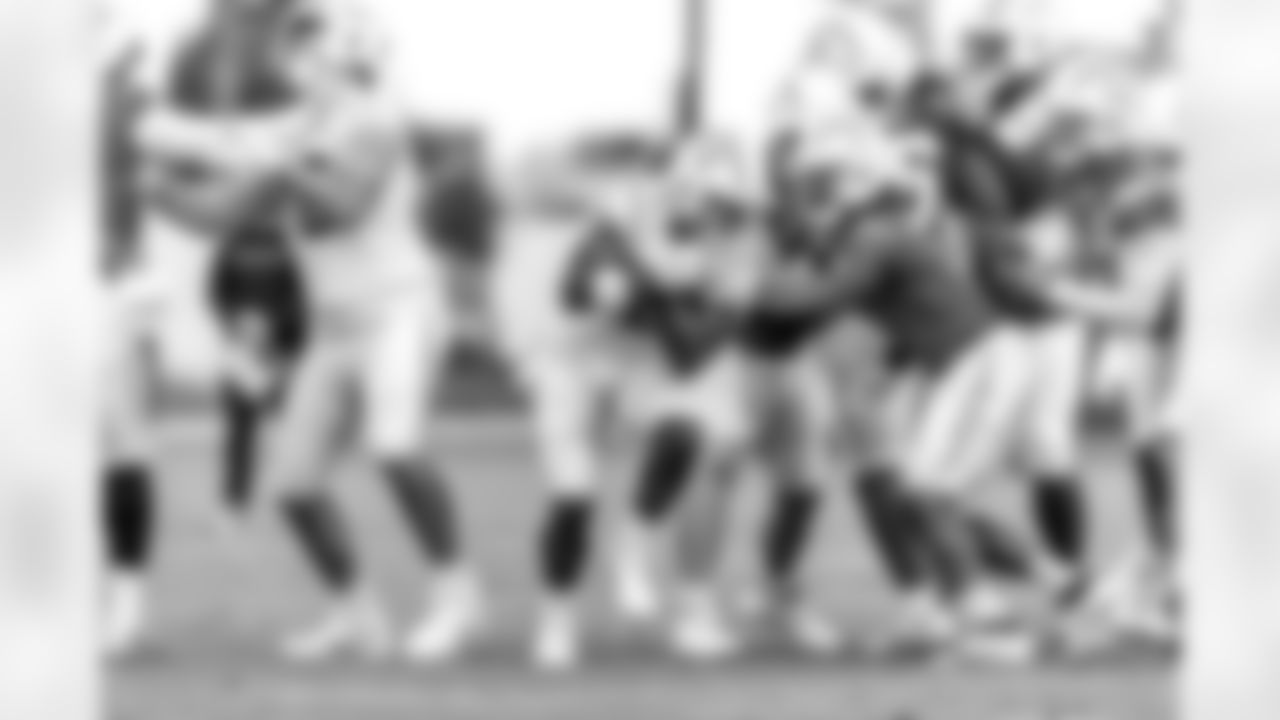 Los Angeles Chargers players participate in Phase 3 of the offseason program on Tuesday, June 3, 2025 at The Bolt in El Segundo, CA.