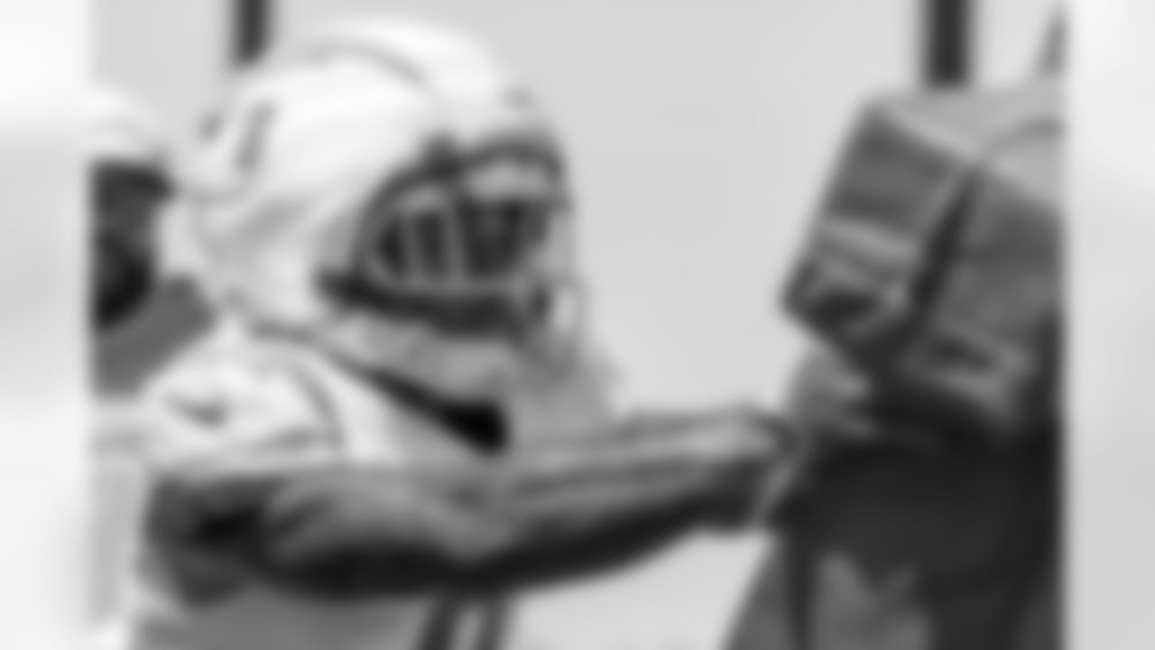The Los Angeles Chargers practice at Training Camp on Monday, August 18, 2025 at The Bolt in El Segundo, CA.