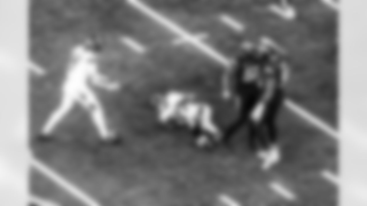 Take a look back at the Chargers Week 17 matchup with the Texans in monochrome.