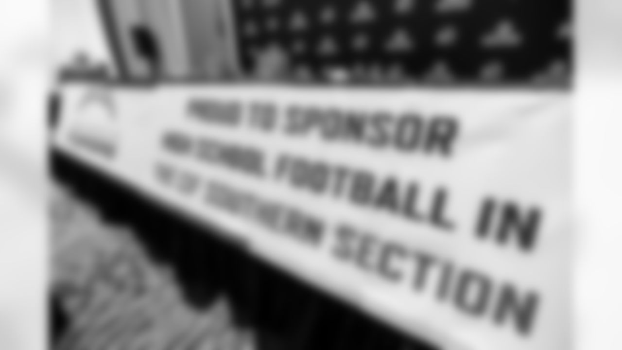 The Los Angeles Chargers participate in the 49th CIF-SS-Ford Championship Luncheon on Tuesday, November 25, 2025 at The Grand in Long Beach, CA.