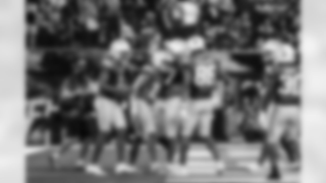 WR Ladd McConkey (15), WR Quentin Johnston (1) and TE Oronde Gadsden (86)