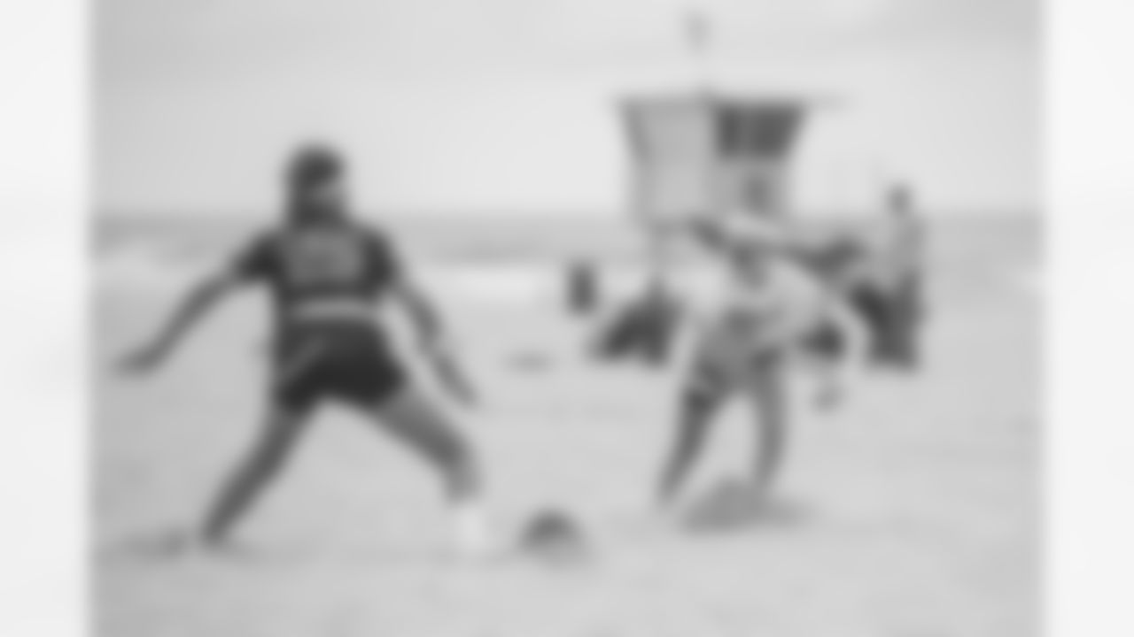The Los Angeles Chargers host the Bolts on the Beach Flag Football Tournament on Saturday, May 17, 2025 at 11th Street Beach Park in Huntington Beach, CA.