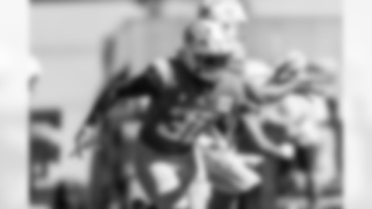 The Los Angeles Chargers practice on Wednesday, October 15, 2025 at The Bolt in El Segundo, CA.