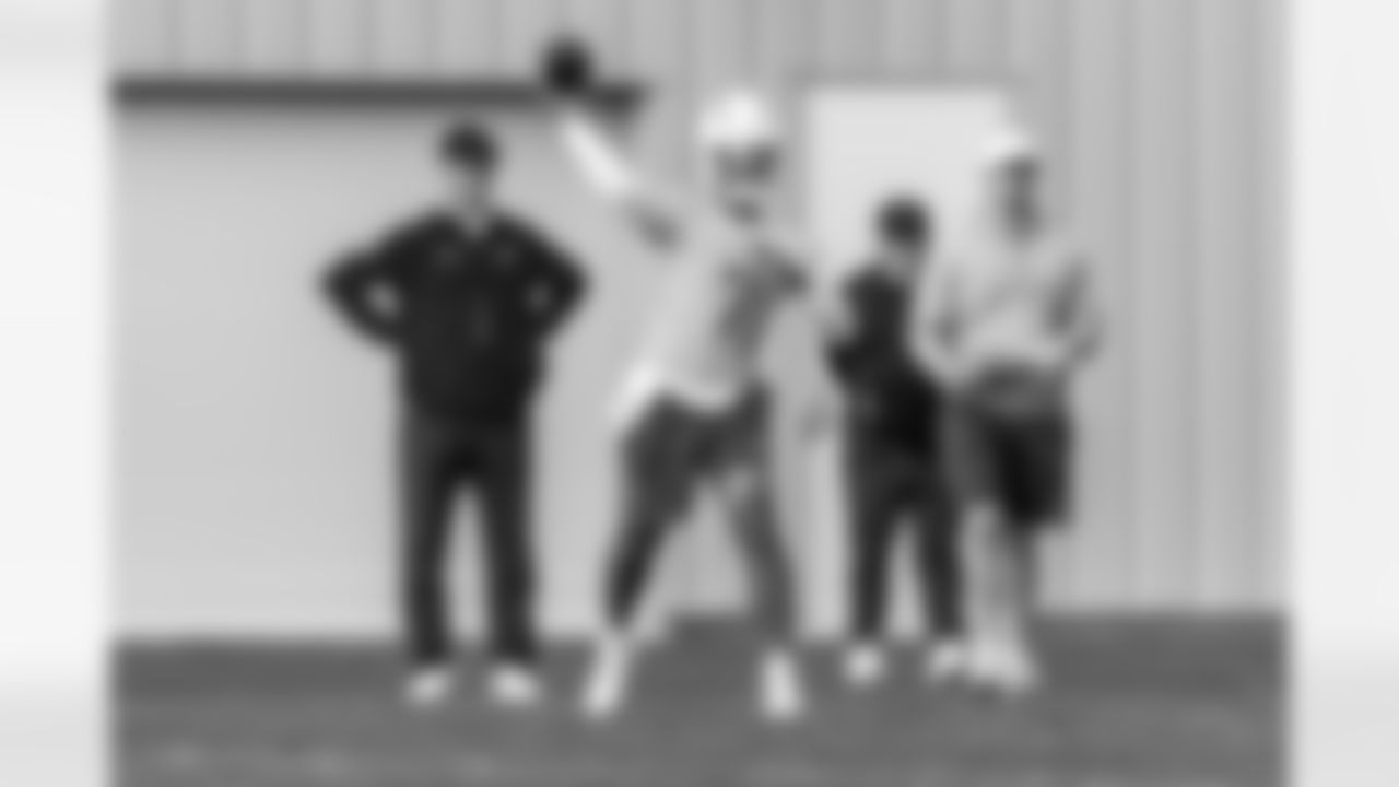 The Los Angeles Chargers practice on Thursday, January 1, 2026 at The Bolt in El Segundo, CA.