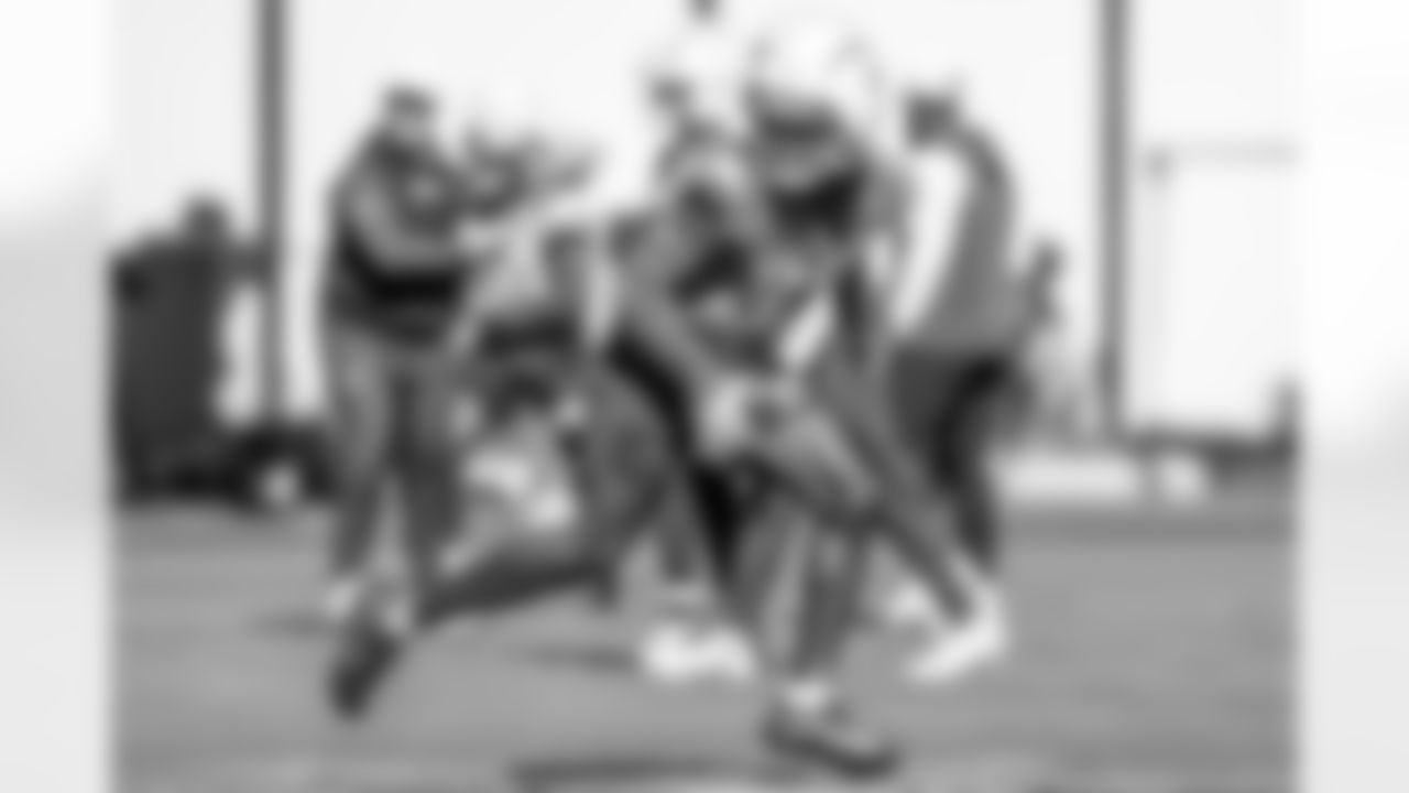 The Los Angeles Chargers practice on Thursday, October 30, 2025 at The Bolt in El Segundo, CA.