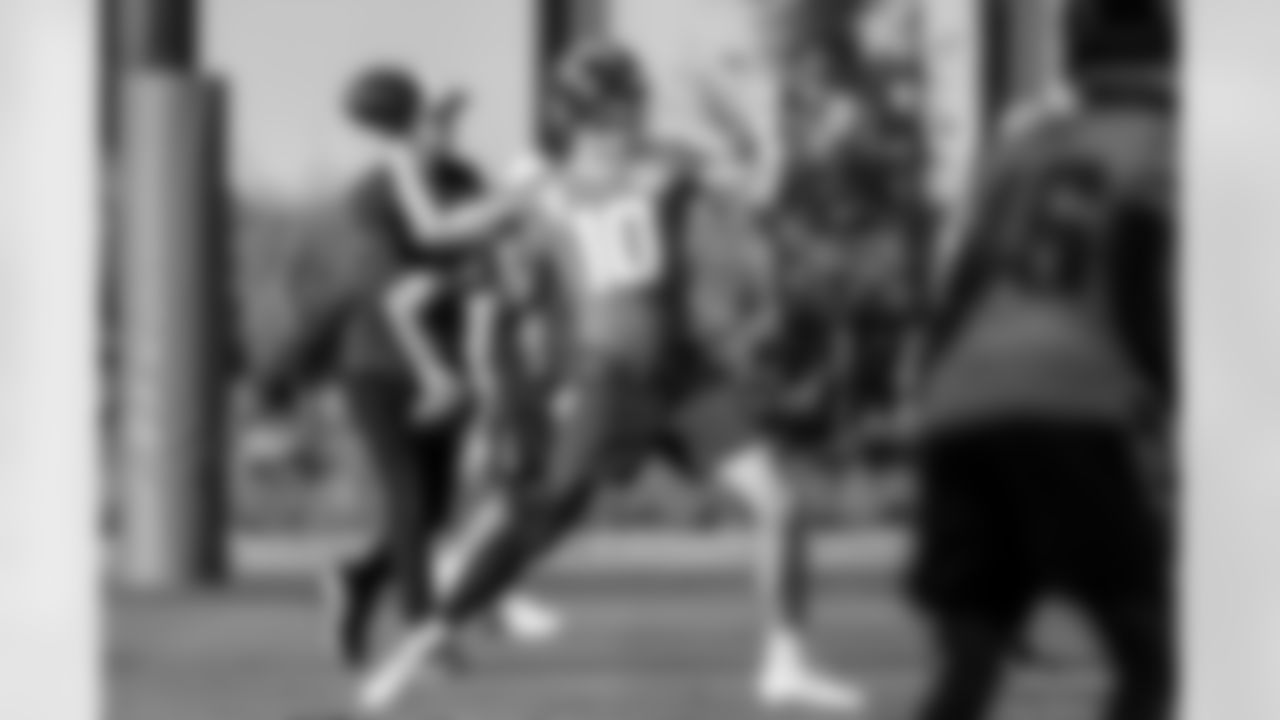 The Los Angeles Chargers practice on Tuesday, October 21, 2025 at The Bolt in El Segundo, CA.