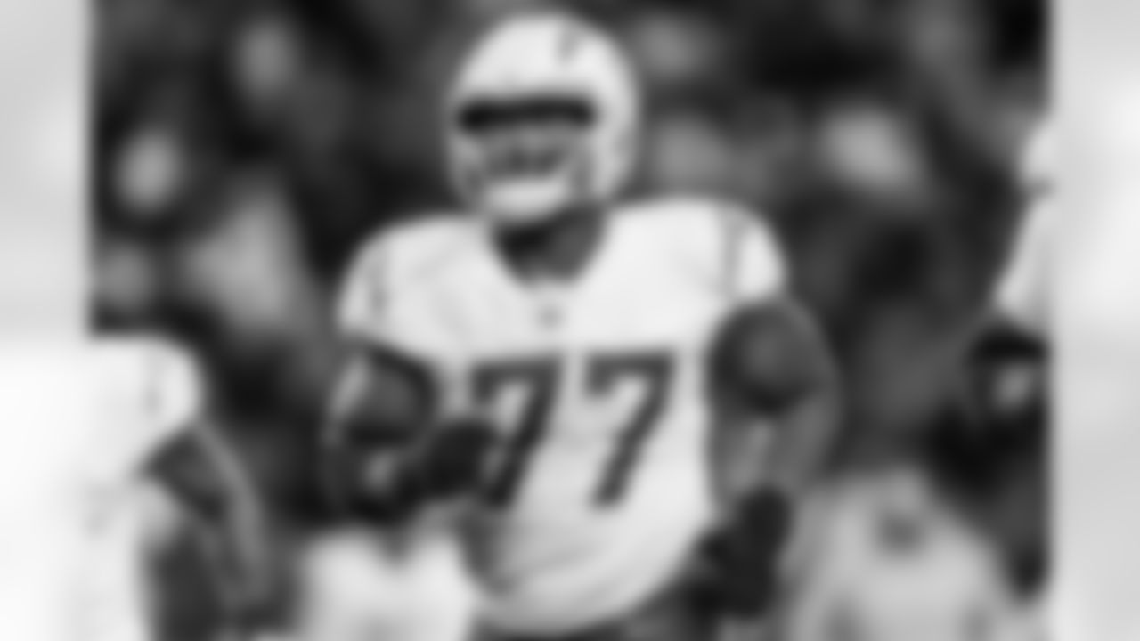 Take a look at the best photos of Chargers 2026 free agent Zion Johnson