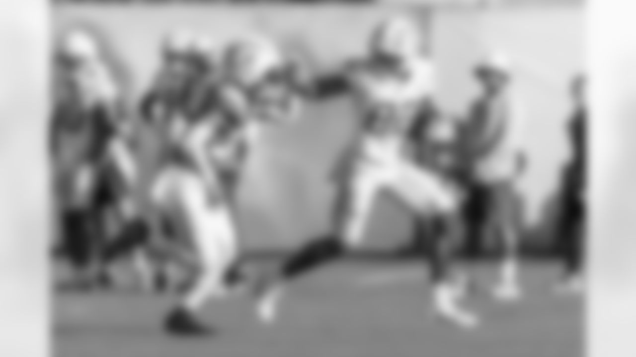 The Los Angeles Chargers practice at Training Camp on Friday, August 2, 2024 at The Bolt in El Segundo, CA.