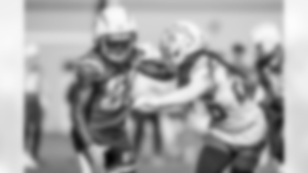 The Los Angeles Chargers practice on Friday, November 7, 2025 at The Bolt in El Segundo, CA.