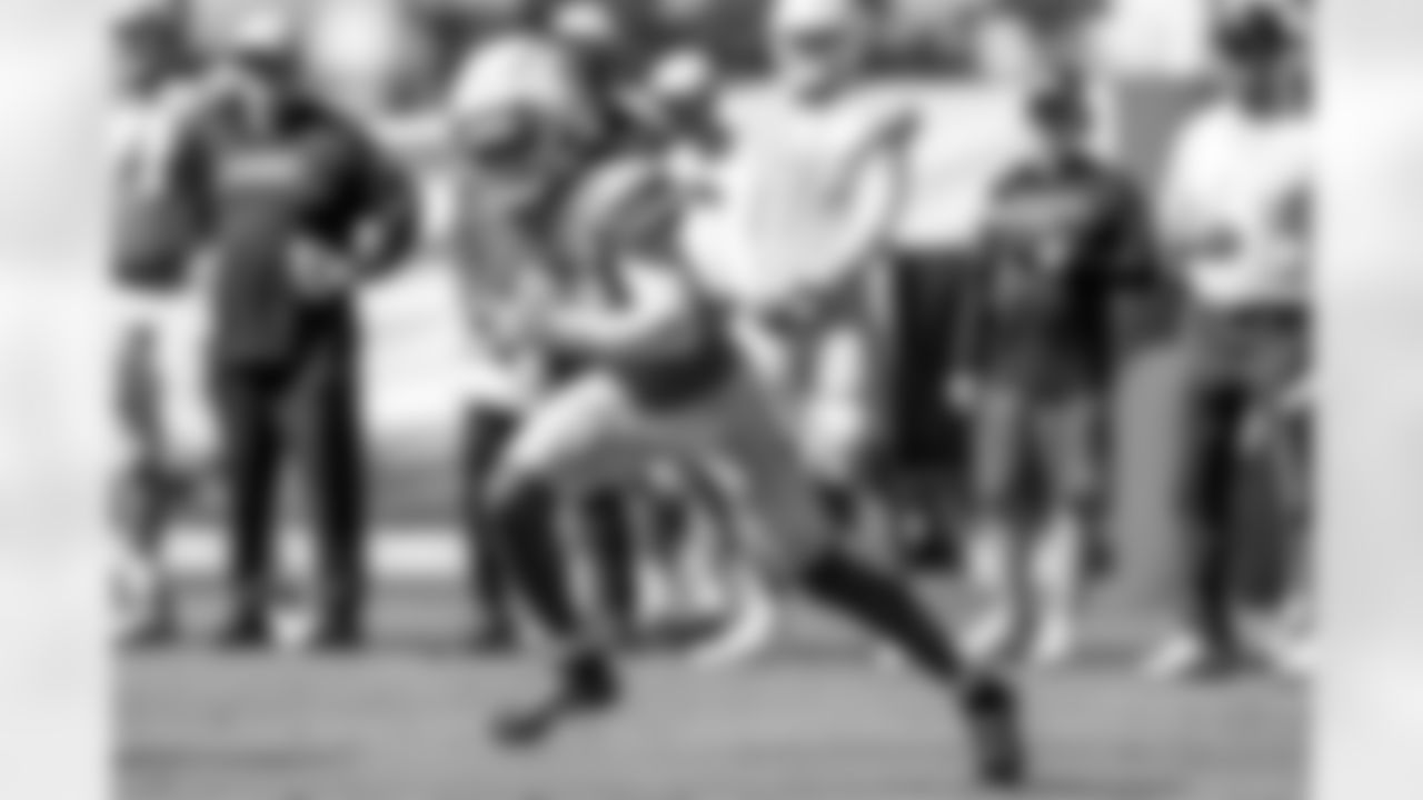 The Los Angeles Chargers practice on Wednesday, October 15, 2025 at The Bolt in El Segundo, CA.