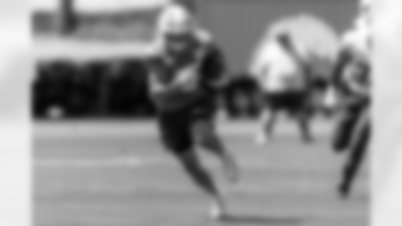 The Los Angeles Chargers practice on Monday, September 1, 2025 at The Bolt in El Segundo, CA.