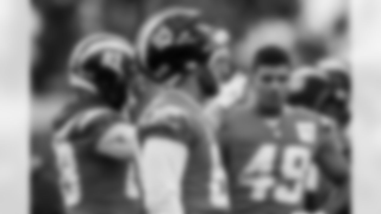 The Los Angeles Chargers practice on Tuesday, December 23, 2025 at The Bolt in El Segundo, CA.