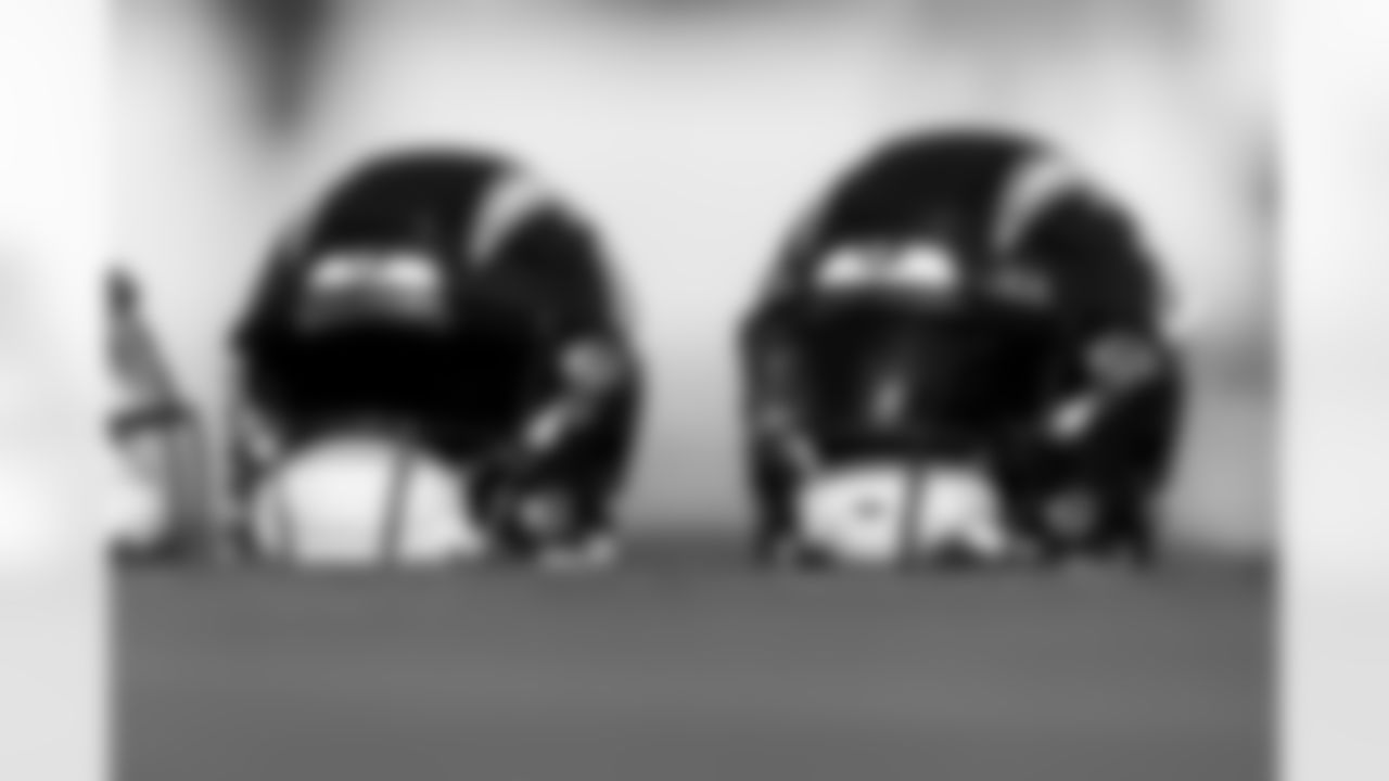 The Los Angeles Chargers practice on Friday, November 28, 2025 at The Bolt in El Segundo, CA.