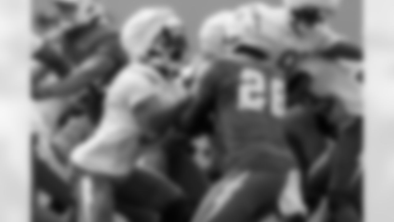 The Los Angeles Chargers practice on Thursday, August 28, 2025 at The Bolt in El Segundo, CA.