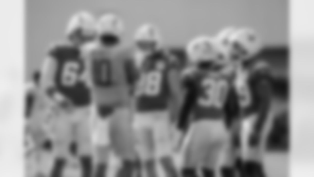 The Los Angeles Chargers practice on Wednesday, November 6, 2024 at The Bolt in El Segundo, CA.