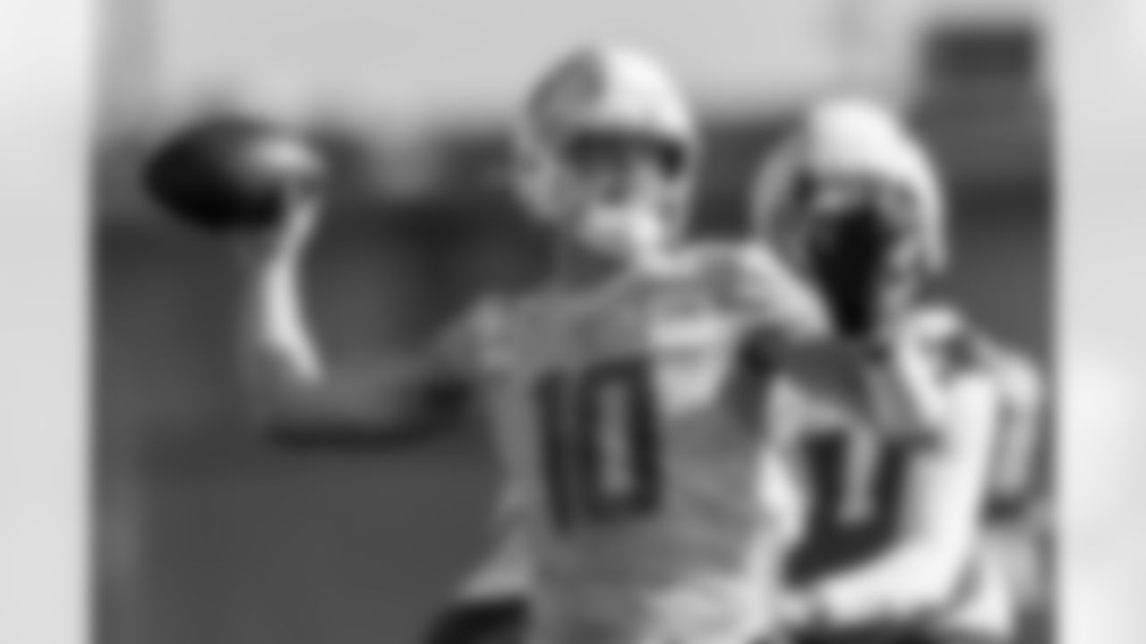 The Los Angeles Chargers practice on Friday, December 19, 2025 at The Bolt in El Segundo, CA.