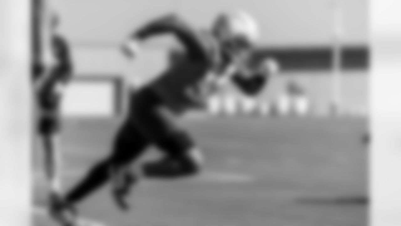 The Los Angeles Chargers practice on Thursday, January 2, 2025 at The Bolt in El Segundo, CA.