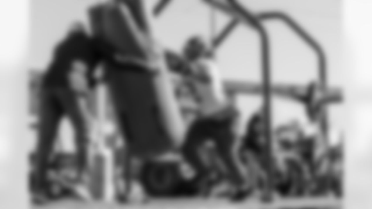 The Los Angeles Chargers practice on Wednesday, November 26, 2025 at The Bolt in El Segundo, CA.