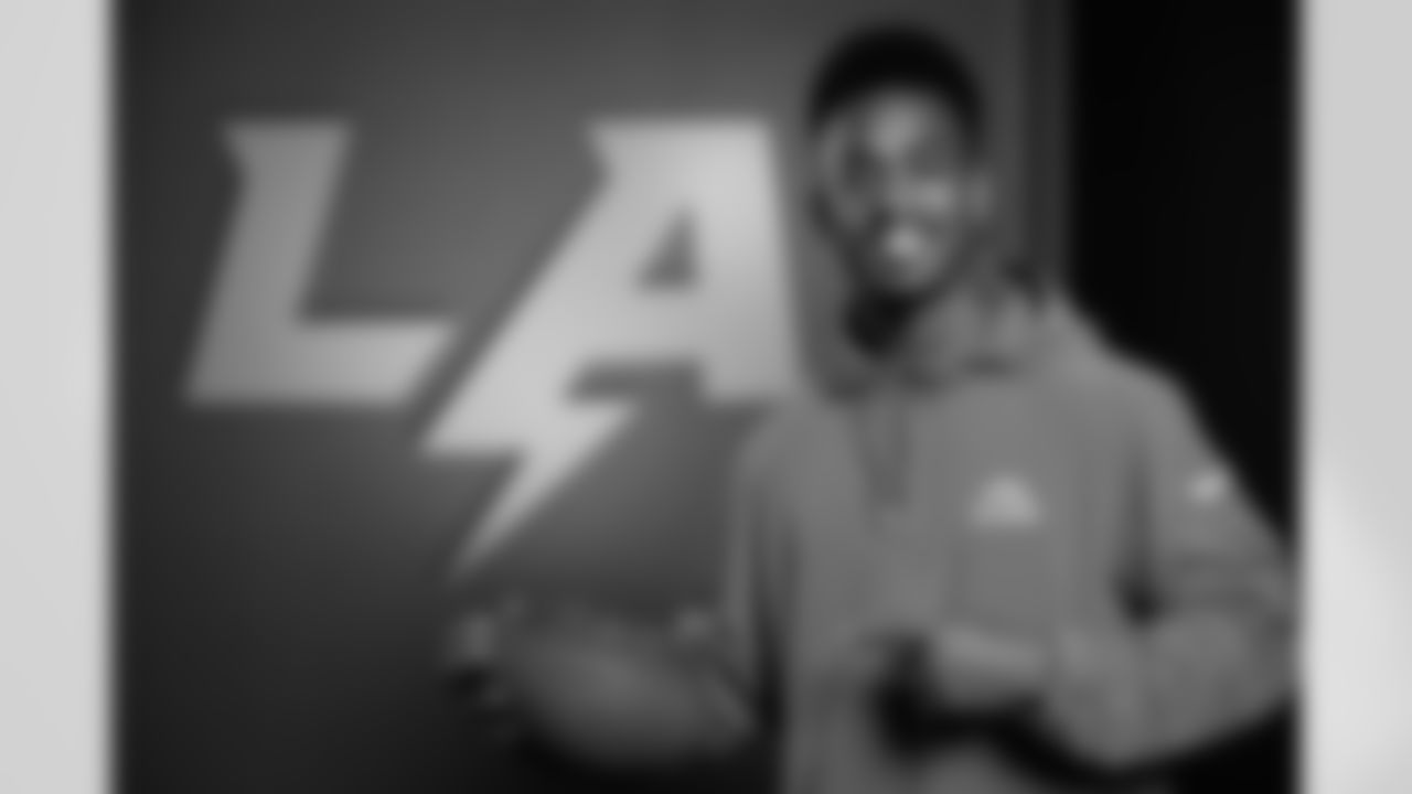 The Los Angeles Chargers rookie class is photographed on Thursday, May 9, 2024 at Hoag Performance Center in Costa Mesa, CA.