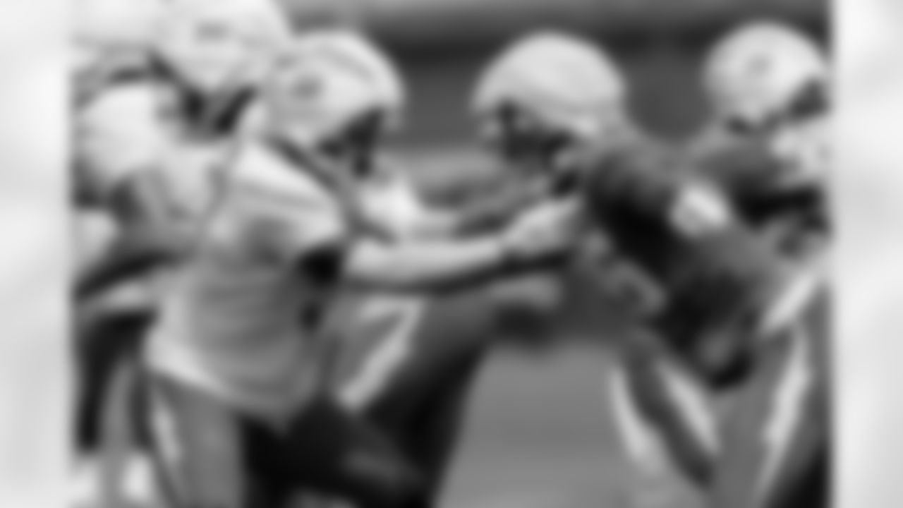 The Los Angeles Chargers practice on Thursday, August 28, 2025 at The Bolt in El Segundo, CA.