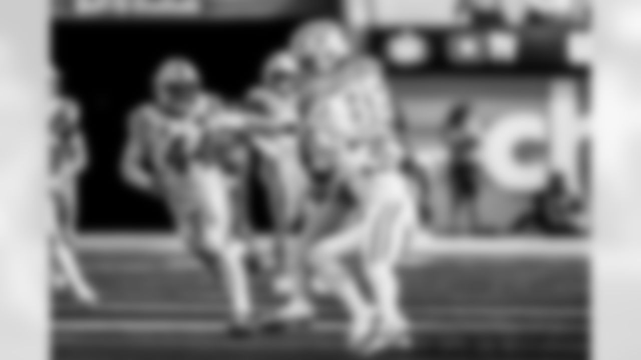 Take a look back at the Chargers Week 7 matchup with the Colts in monochrome!