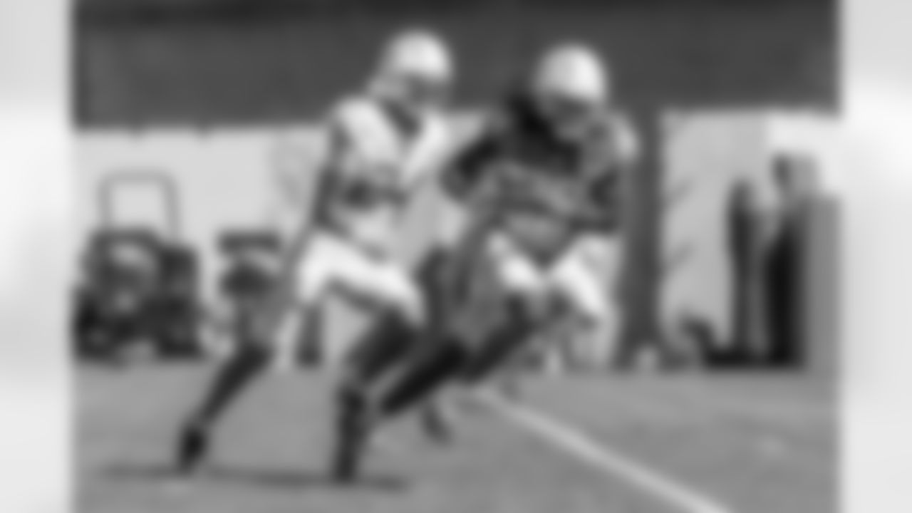 The Los Angeles Chargers practice on Wednesday, October 8, 2025 at The Bolt in El Segundo, CA.