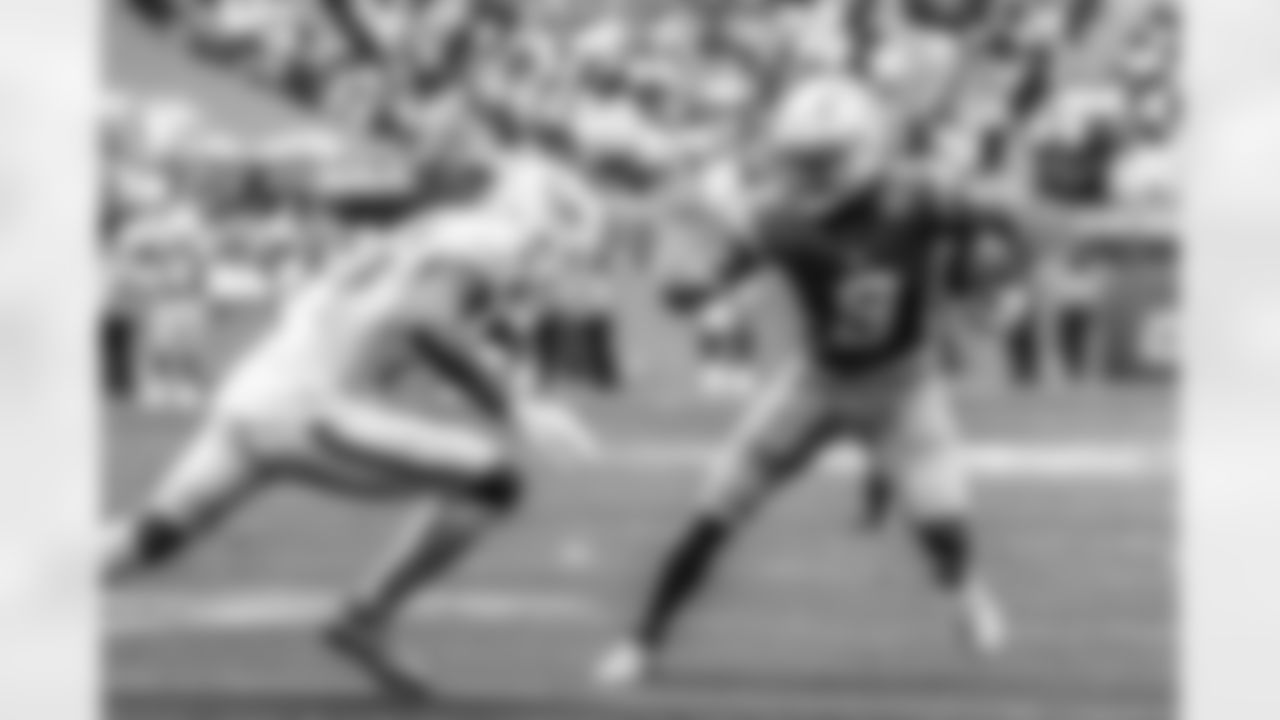 Take a look back at the Chargers Week 6 matchup with the Dolphins in monochrome!