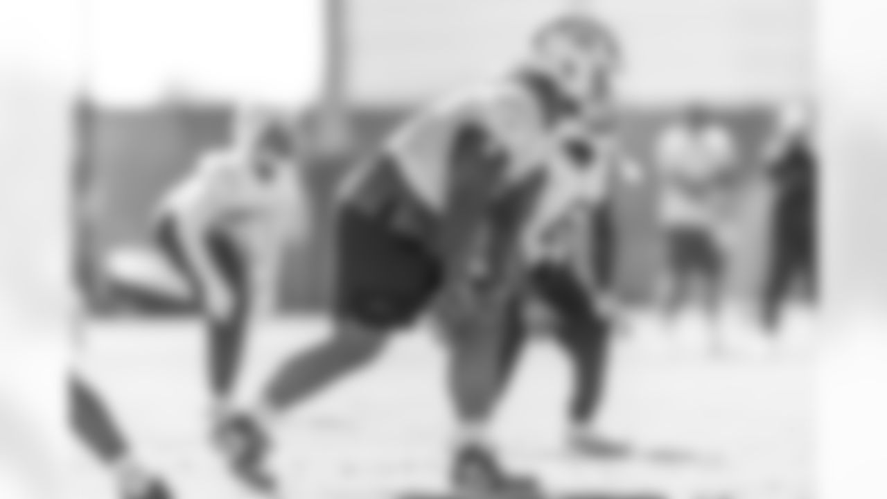 The Los Angeles Chargers practice on Friday, November 7, 2025 at The Bolt in El Segundo, CA.