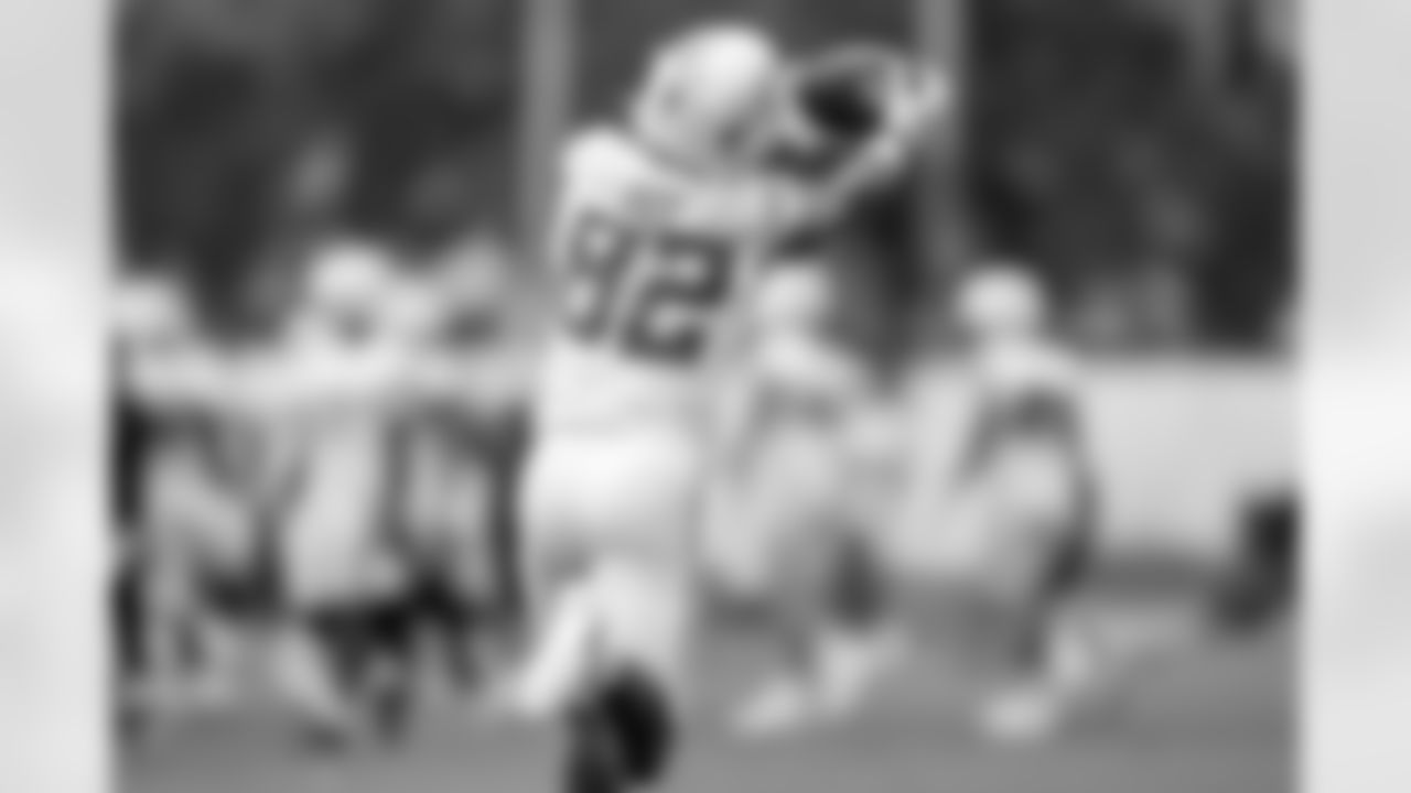 The Los Angeles Chargers hold Mandatory Mini-Camp on Wednesday, June 11, 2025 at The Bolt in El Segundo, CA.