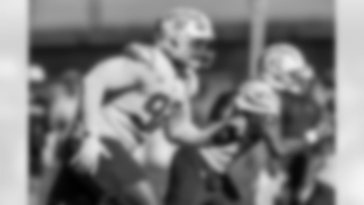 The Los Angeles Chargers practice on Thursday, December 4, 2025 at The Bolt in El Segundo, CA.