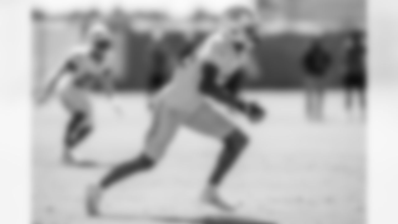The Los Angeles Chargers practice on Wednesday, October 15, 2025 at The Bolt in El Segundo, CA.