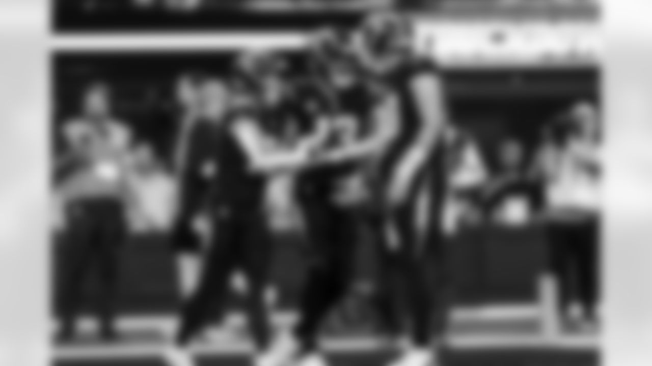 WR Ladd McConkey (15), WR Keenan Allen (13) and QB Justin Herbert (10)