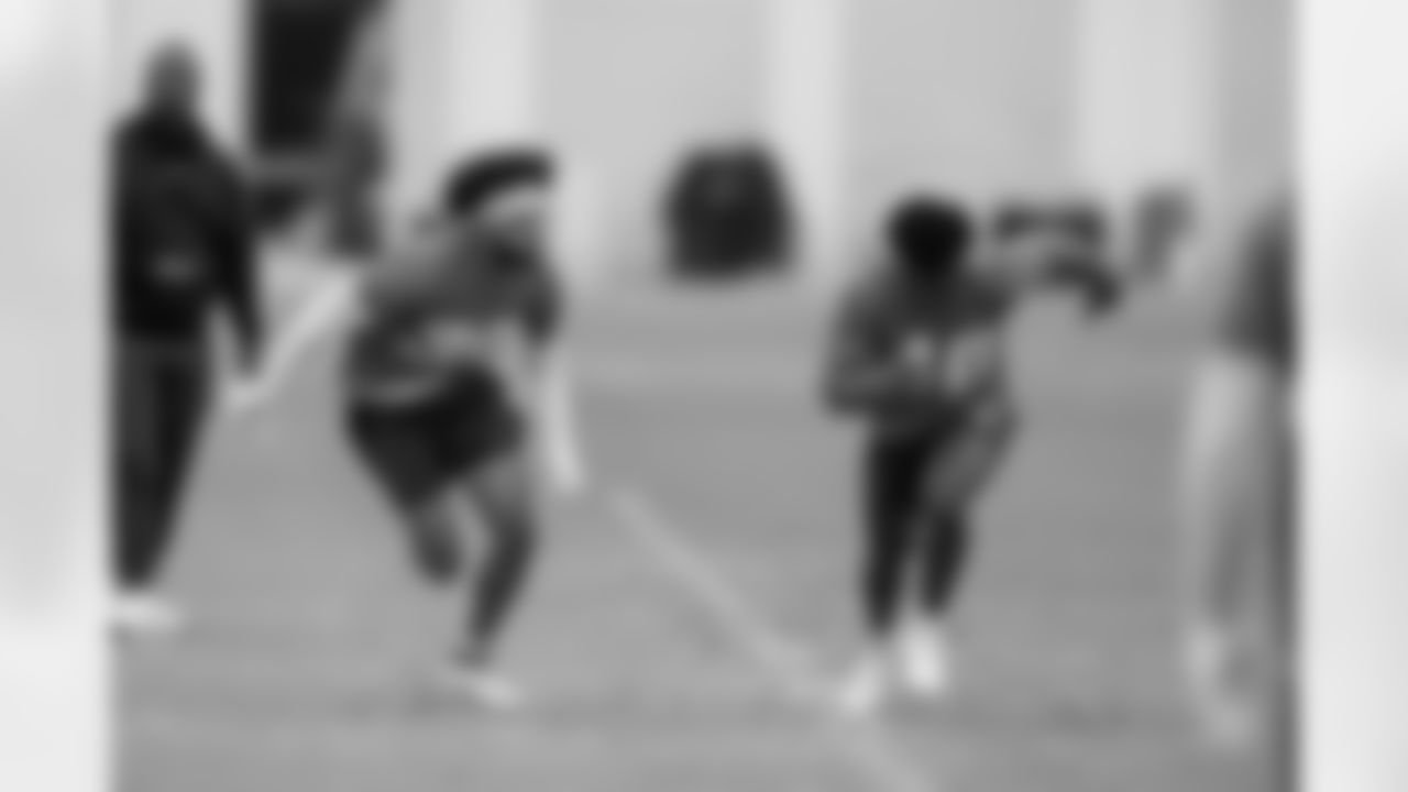 Los Angeles Chargers players participate in Phase 2 of the offseason program on Monday, May 13, 2024 at Hoag Performance Center in Costa Mesa, CA.