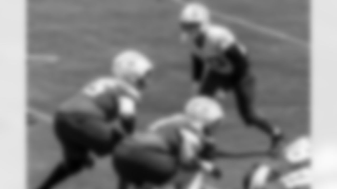 The Los Angeles Chargers practice at Training Camp on Monday, August 4, 2025 at The Bolt in El Segundo, CA.