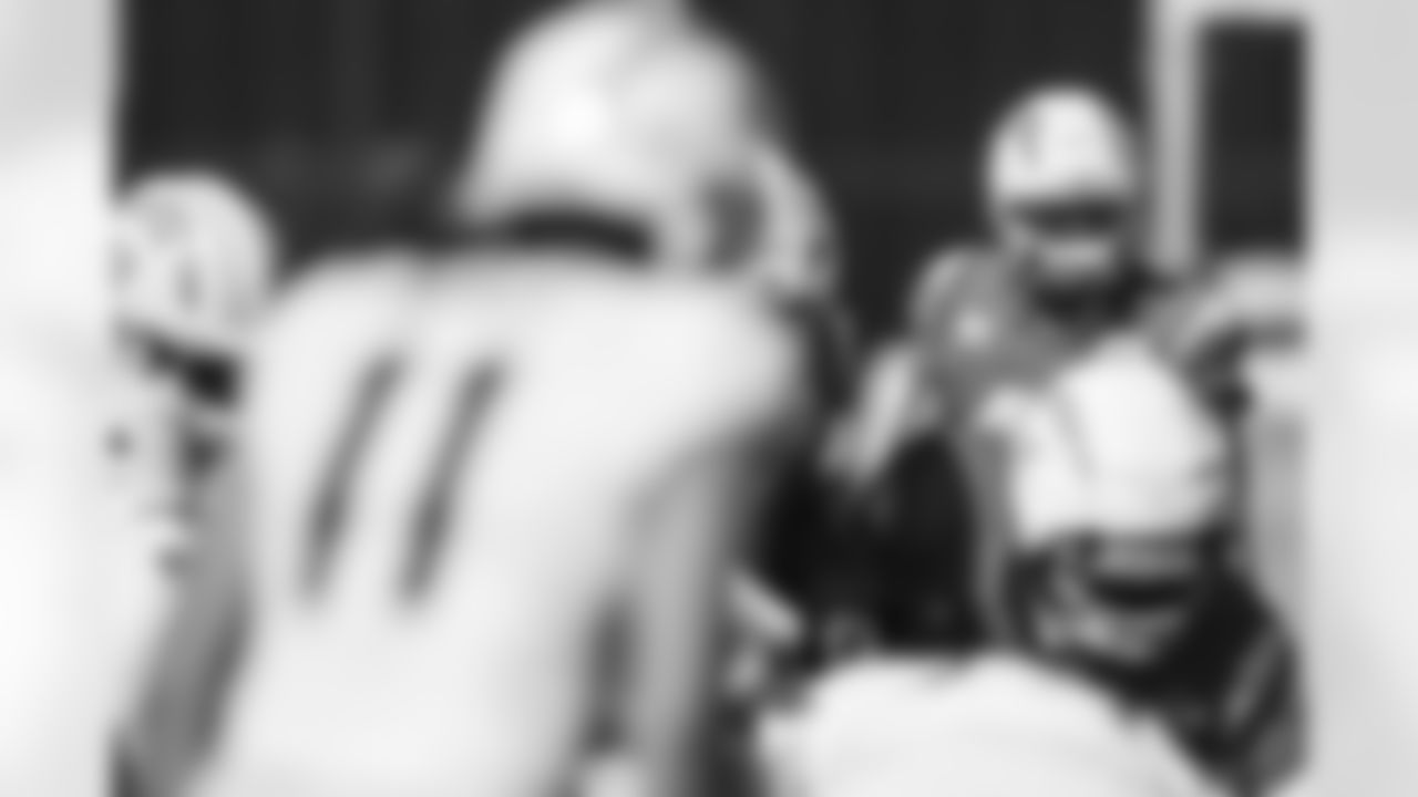 The Los Angeles Chargers practice on Tuesday, October 28, 2025 at The Bolt in El Segundo, CA.