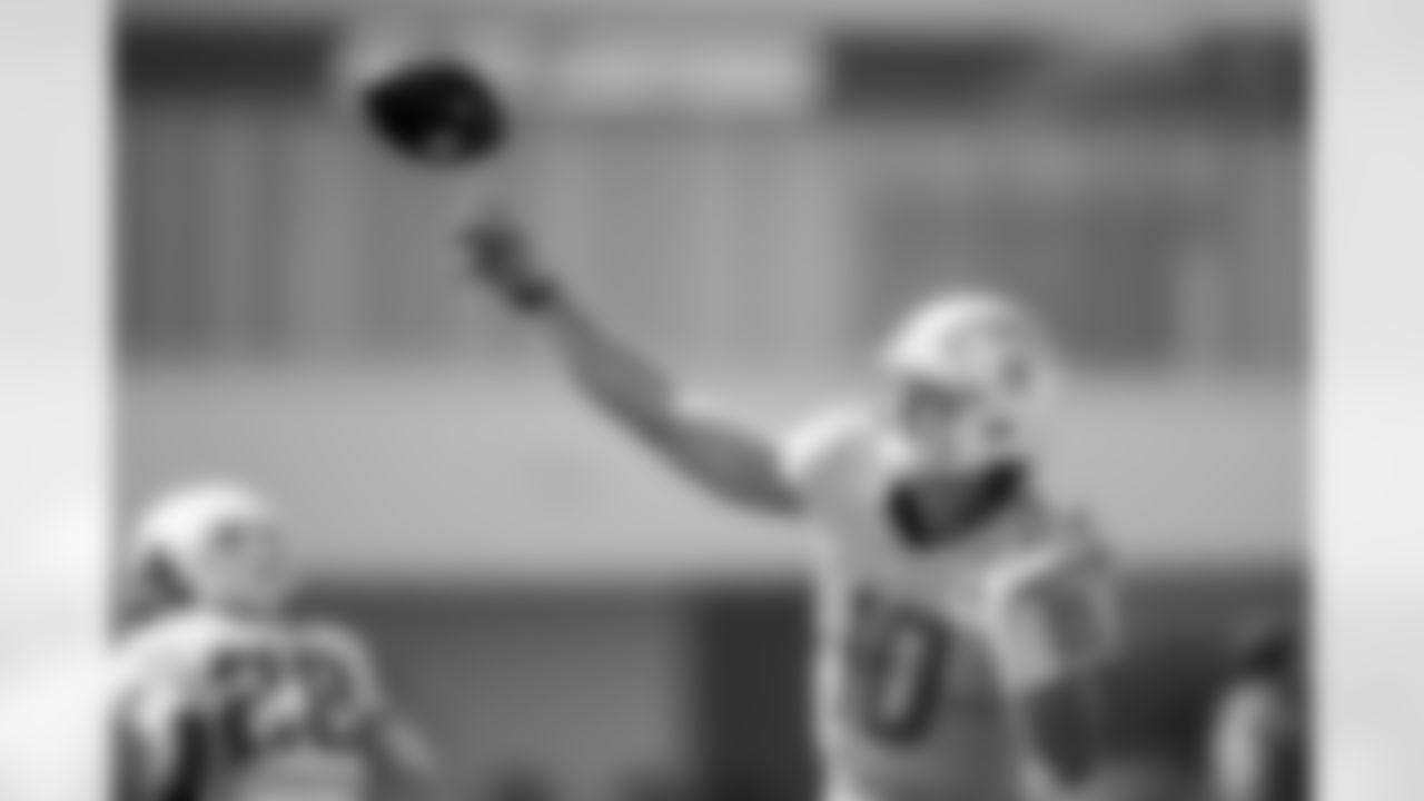 The Los Angeles Chargers practice on Wednesday, October 9, 2024 at The Bolt in El Segundo, CA.
