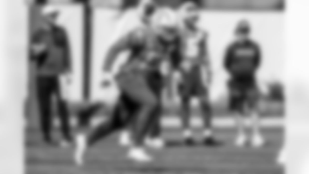 The Los Angeles Chargers practice on Thursday, October 16, 2025 at The Bolt in El Segundo, CA.