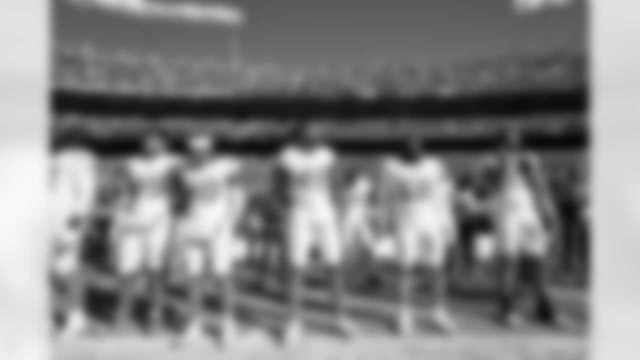 OLB Tuli Tuipulotu (45), S Kendall Williamson (40), OLB Bud Dupree (48), LB Marlowe Wax (58) and LB Troy Dye (43)