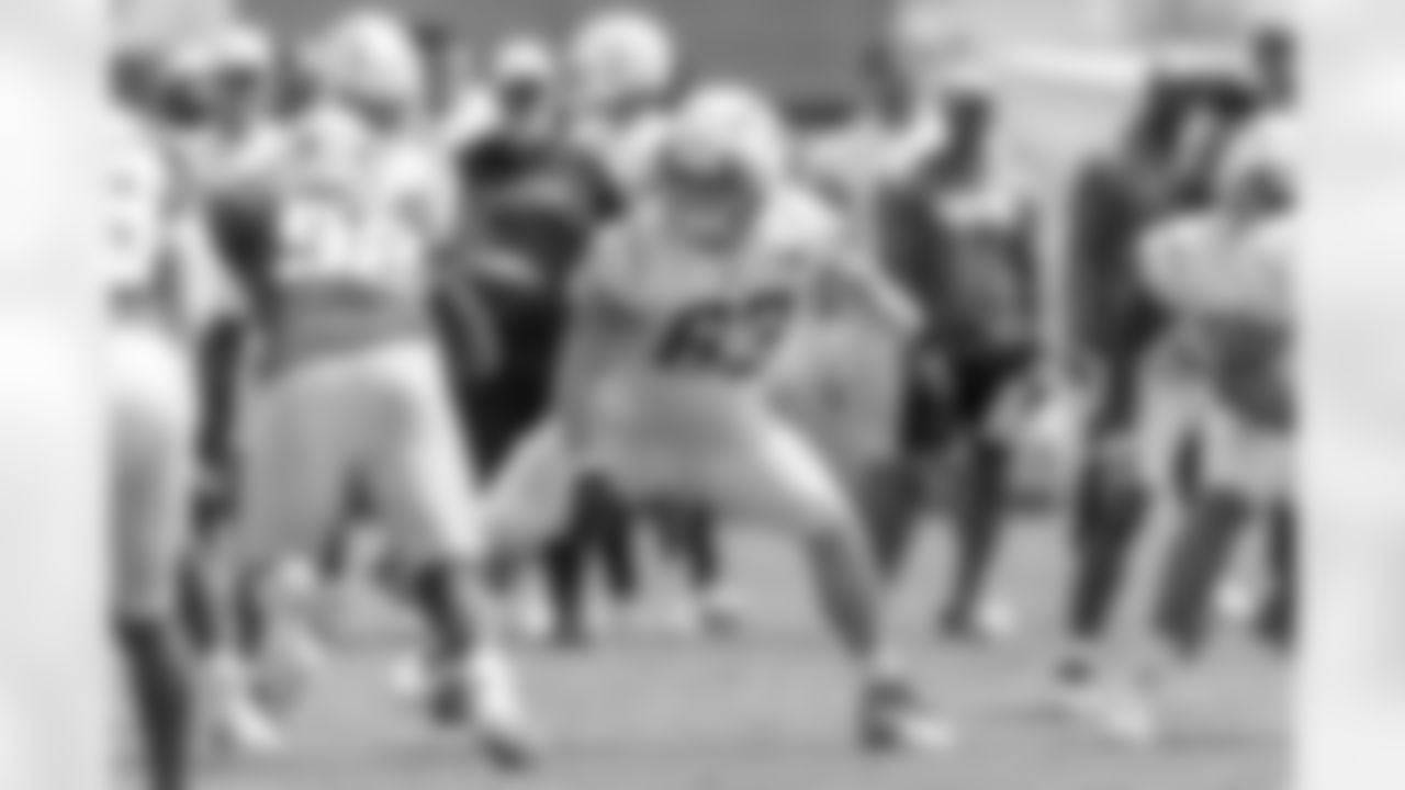 The Los Angeles Chargers hold Mandatory Mini-Camp on Wednesday, June 11, 2025 at The Bolt in El Segundo, CA.