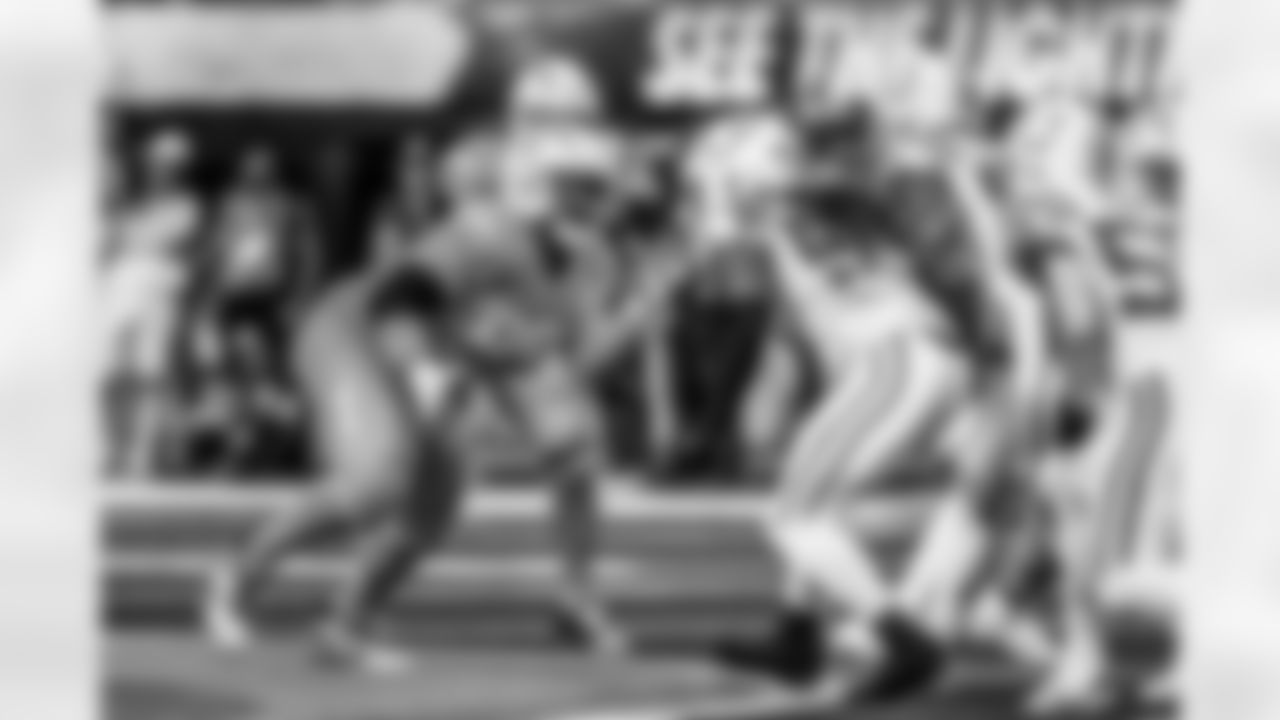 Take a look back at the Chargers Week 7 matchup with the Colts in monochrome!
