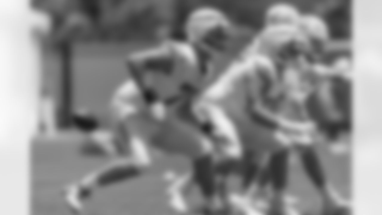 The Los Angeles Chargers hold OTA's on Wednesday, May 29, 2024 at Hoag Performance Center in Costa Mesa, CA.