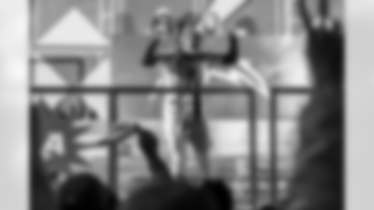 Fans gather at The Bolt for the Fan Rally + Drone Show on Friday January 9th, 2025