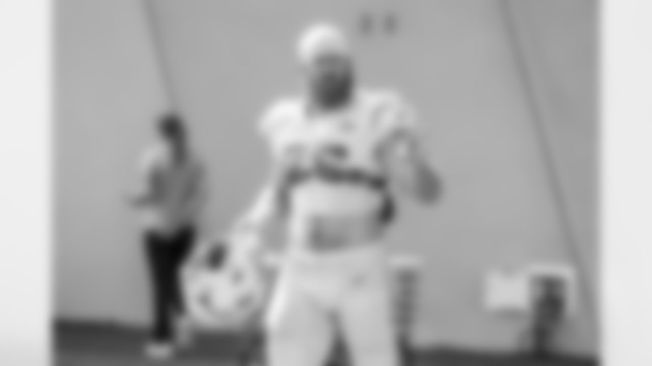 The Los Angeles Chargers practice on Wednesday, October 9, 2024 at The Bolt in El Segundo, CA.
