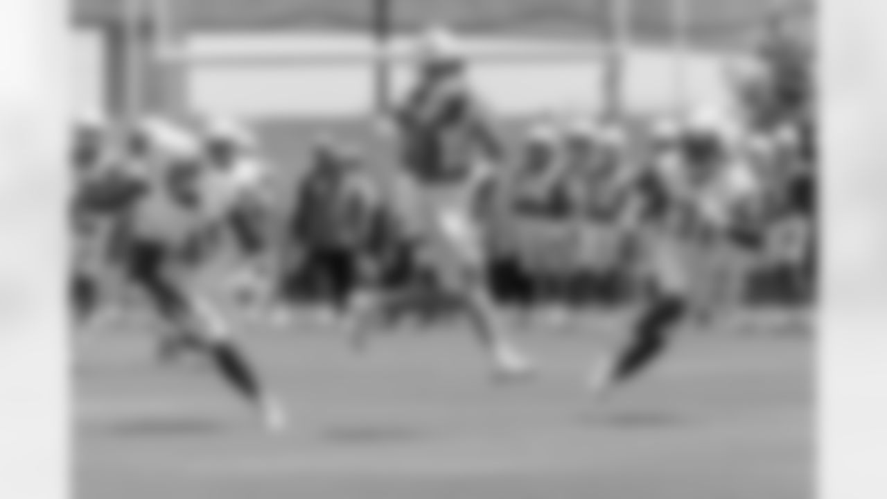 The Los Angeles Chargers practice at Training Camp on Friday, July 18th at The Bolt in El Segundo, CA.