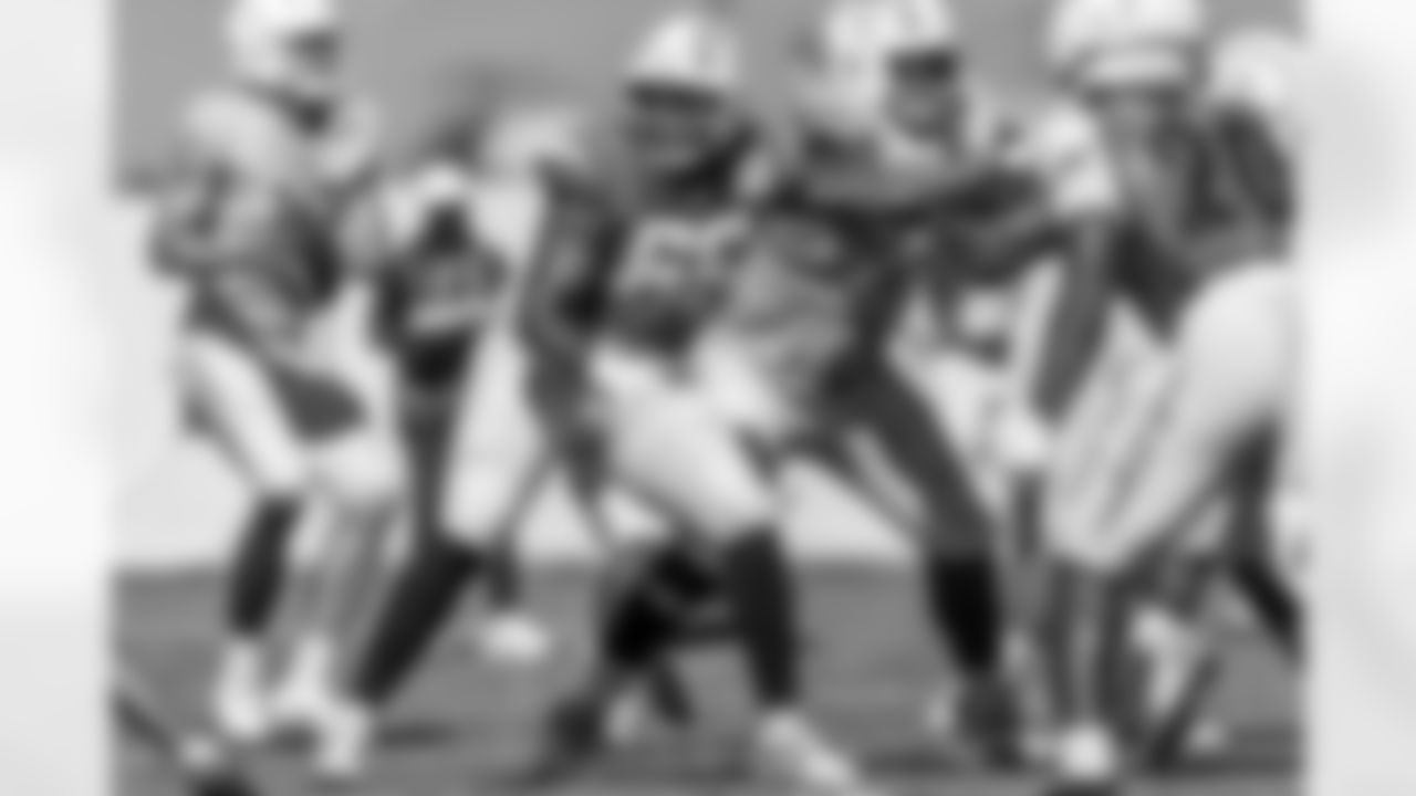 The Los Angeles Chargers practice on Wednesday, October 8, 2025 at The Bolt in El Segundo, CA.